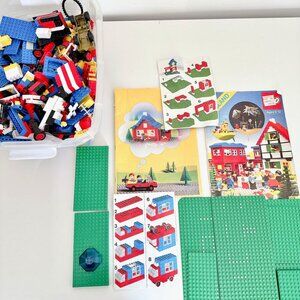 VINTAGE 1980 LEGOLAND LEGO SET WITH BOOKLET 6000
